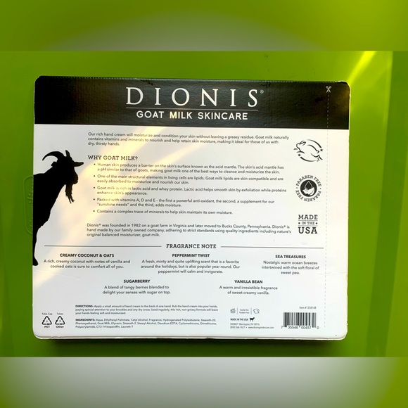 Dionis Goat Milk Skincare - Picture 2 of 2